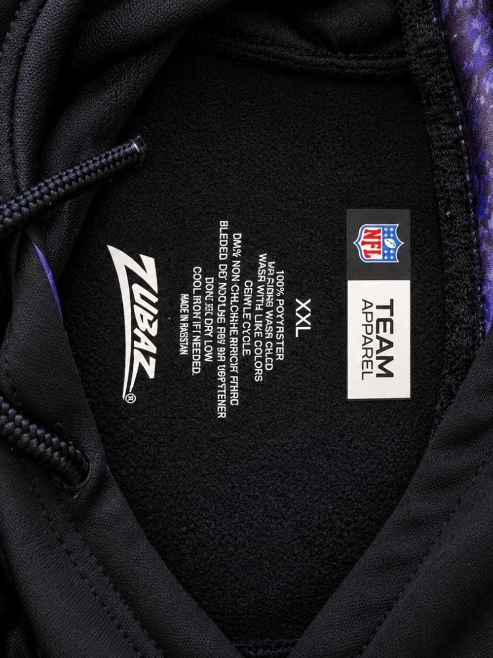 Nike NFL Team Apparel Baltimore Ravens hoodie Ravens Pullover Hoodie XXL Like - Picture 3 of 5